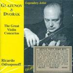 Glazunov ＆ Dvorak The Great Violin Concertos