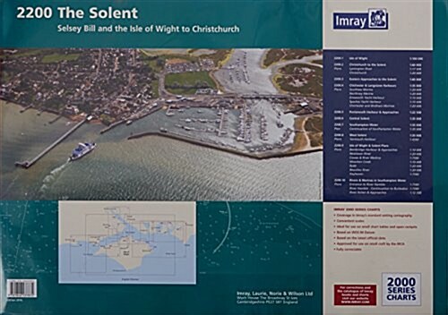 Imray Chart Pack 2200 the Solent : Selsey Bill to Poole, Including the Isle of Wight (Paperback, New ed)