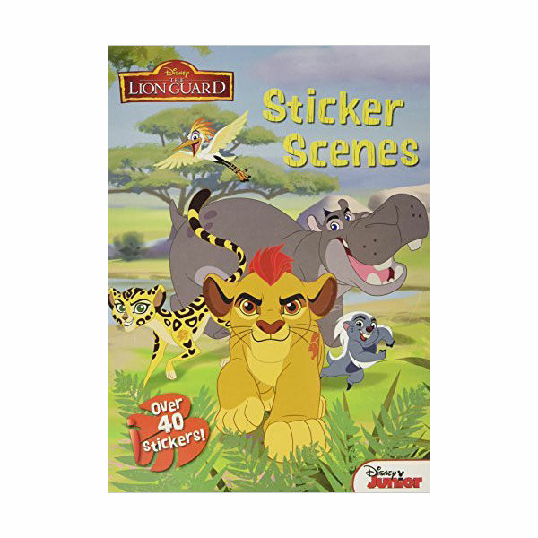 Disney Junior the Lion Guard : Sticker Scenes (Paperback, 영국판)