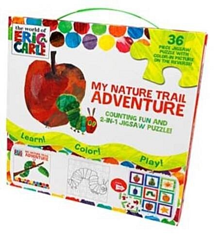 The World of Eric Carle My Nature Trail Adventure : Counting Fun and 2-in-1 Jigsaw Puzzle! (Package)