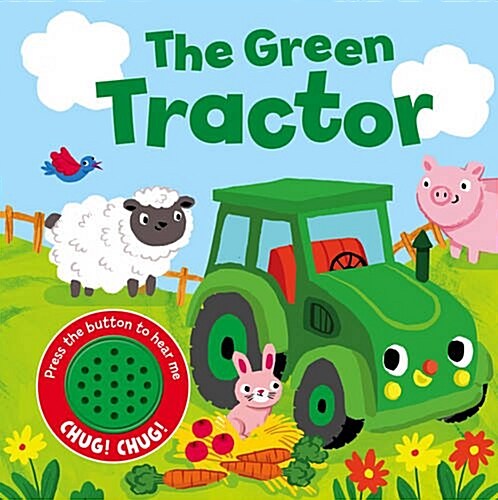 The Green Tractor (Board Book)