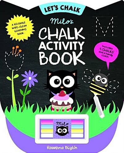 Milos Chalk Activity Book (Board Book)