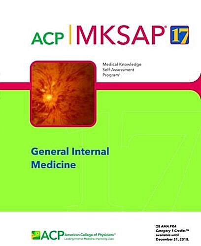 MKSAP 17 General Internal Medicine (Paperback)