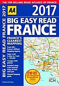AA Big Easy Read France 2017 (Spiral Bound, 12 Rev ed)