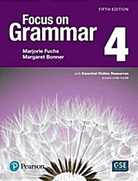 Focus on Grammar 4 with Essential Online Resources (Paperback, 5)