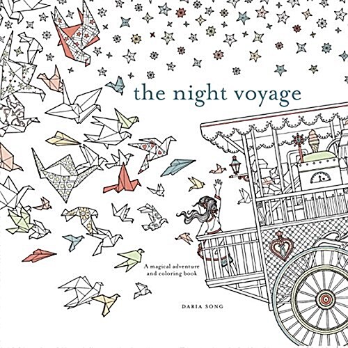 The Night Voyage: A Magical Adventure and Coloring Book (Paperback)