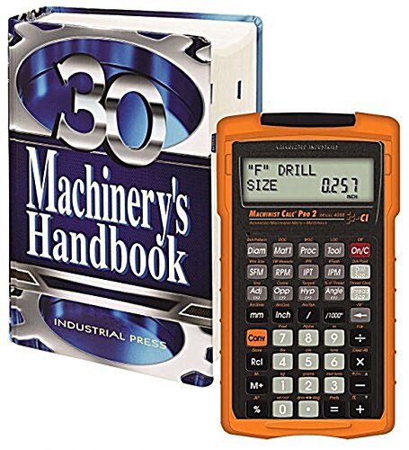 Machinerys Handbook, Large Print & Calc Pro 2 Combo (Hardcover, 30)