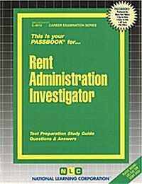 Rent Administration Investigator: Passbooks Study Guide (Spiral)