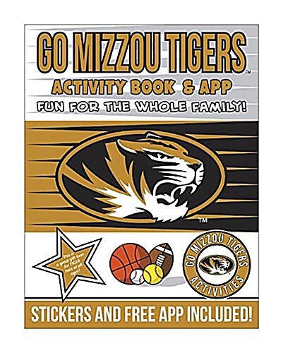 Go Mizzou Tigers Activity Book & App (Paperback)