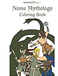 Norse Mythology Coloring Book (Paperback)