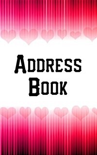 Address Book: Hearts & Stripes (Paperback)