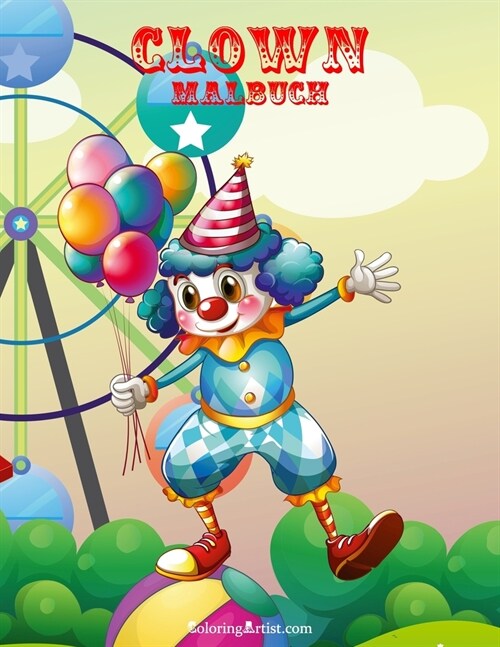 Clownmalbuch 1 (Paperback)