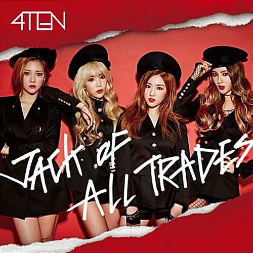 [중고] 포텐(4TEN) - 미니 1집 Jack Of All Trades