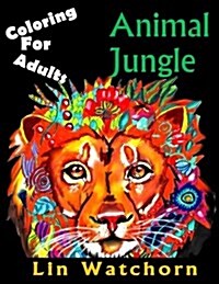 Animal Jungle: Coloring for Adults (Paperback)