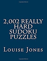 2,002 Really Hard Sudoku Puzzles (Paperback)