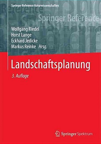 Landschaftsplanung (Hardcover, 3, 3., Neu Bearb.)