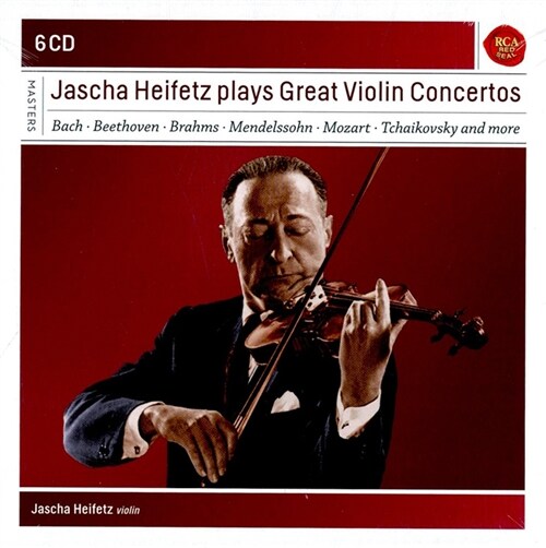 [수입] 하이페츠가 연주하는 위대한 바이올린 협주곡집 [6CD]