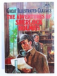 [중고] The Adventures of Sherlock Holmes (Great Illustrated Classics) (Library Binding, English Language)