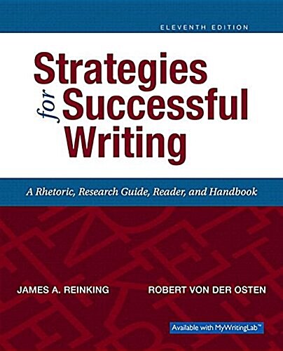 Strategies for Successful Writing Plus Mywritinglab with Pearson Etext -- Access Card Package (Hardcover, 11)