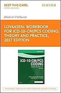 Workbook for ICD-10-CM/PCs Coding: Theory and Practice, 2017 Edition - Elsevier eBook on Vitalsource (Retail Access Card) (Hardcover)