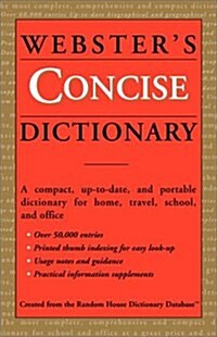 Websters Concise Dictionary (Hardcover)