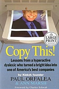 Copy This! (Hardcover, Large Print)