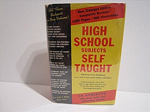 High School Subjects Self Taught, (Hardcover, Revised)