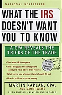 What the IRS Doesnt Want You to Know (Paperback)