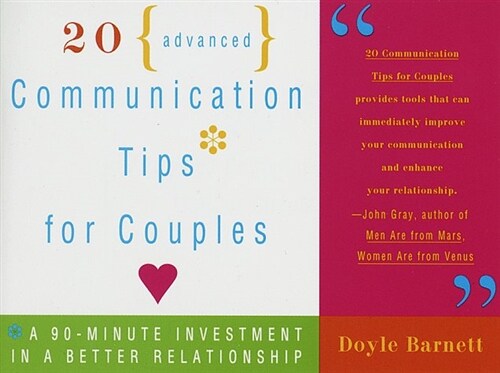 20 Advanced Communication Tips for Couples (Paperback)