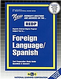 Foreign Language/Spanish: Passbooks Study Guide (Spiral)