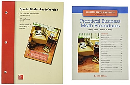 Looseleaf Practical Business Math Procedures with Business Math Handbook [With Access Code] (Loose Leaf, 12)