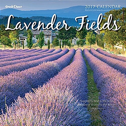 Lavender Fields 2017 Calendar (Calendar, Wall)