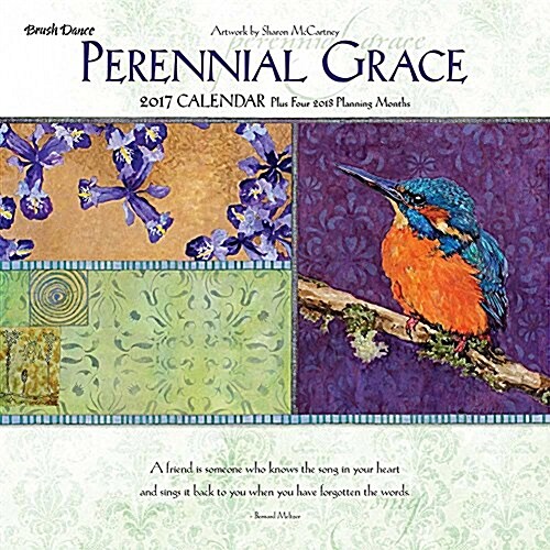 Perennial Grace 2017 Calendar (Calendar, Wall)