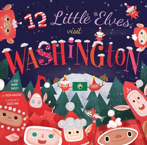 12 Little Elves Visit Washington (Hardcover)