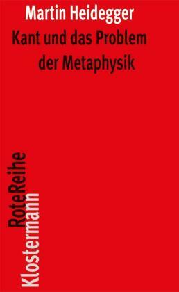 Kant Und Das Problem Der Metaphysik (Paperback)