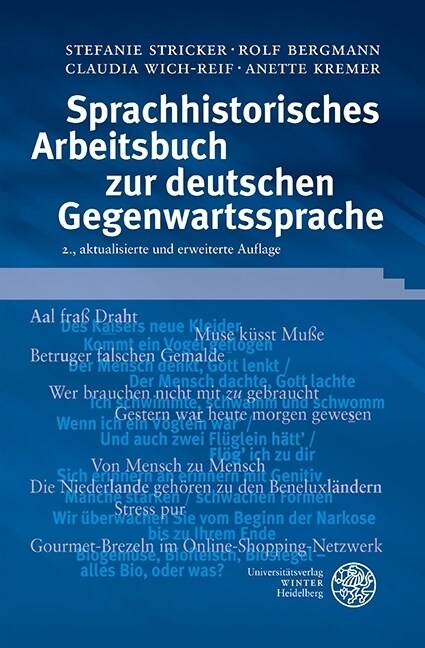 Sprachhistorisches Arbeitsbuch Zur Deutschen Gegenwartssprache (Paperback, 2, 2., Aktualisier)