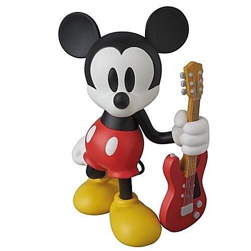VCD MICKEY MOUSE(Guitar Ver.)ノンスケ-ル PVC製 塗裝濟み完成品フィギュア (おもちゃ&ホビ-)