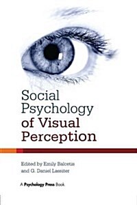 Social Psychology of Visual Perception (Paperback)