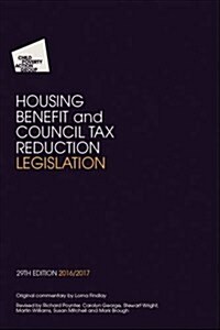 Cpags Housing Benefit and Council Tax Reduction Legislation (Paperback, 29 Revised edition)