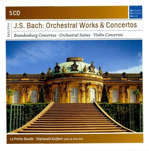 [수입] 바흐 : 브란덴부르크 & 바이올린 협주곡 [5CD]