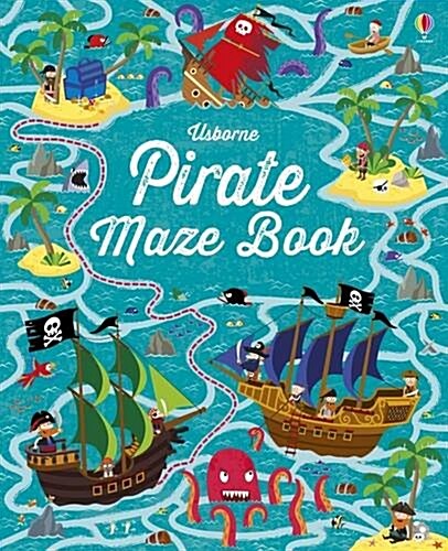 Pirate Maze Book (Paperback)