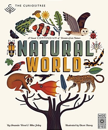 Curiositree: Natural World : A Visual Compendium of Wonders from Nature - Jacket Unfolds into a Huge Wall Poster! (Hardcover)