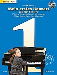 Mein Erstes Konzert / My First Concert : 57 Leichte Vortragsstucke Aus 5 Jahrhunderten / 57 Easy Concert Pieces from 5 Centuries - Klavier / Piano (Package, Bilingual)