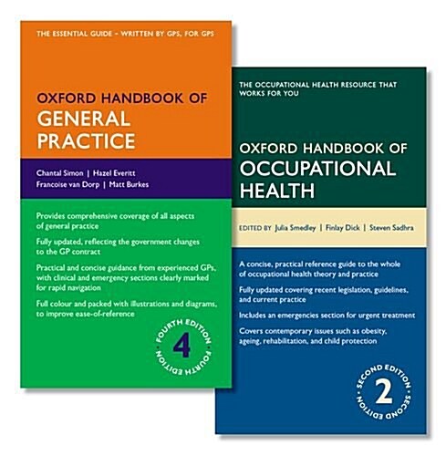 Oxford Handbook of General Practice and Oxford Handbook of Occupational Health (Paperback, 4 Rev ed)