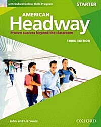 [중고] American Headway: Starter: Student Book with Online Skills : Proven Success beyond the classroom (Multiple-component retail product, 3 Revised edition)