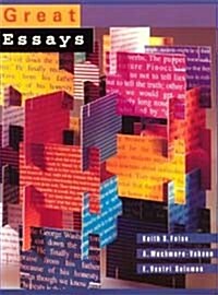 [중고] Great Essays : An Introduction to Writing Essays (Paperback)