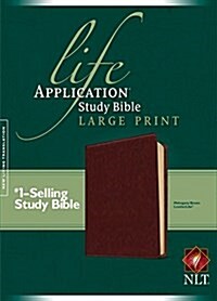 Life Application Study Bible NLT, Large Print (Imitation Leather)