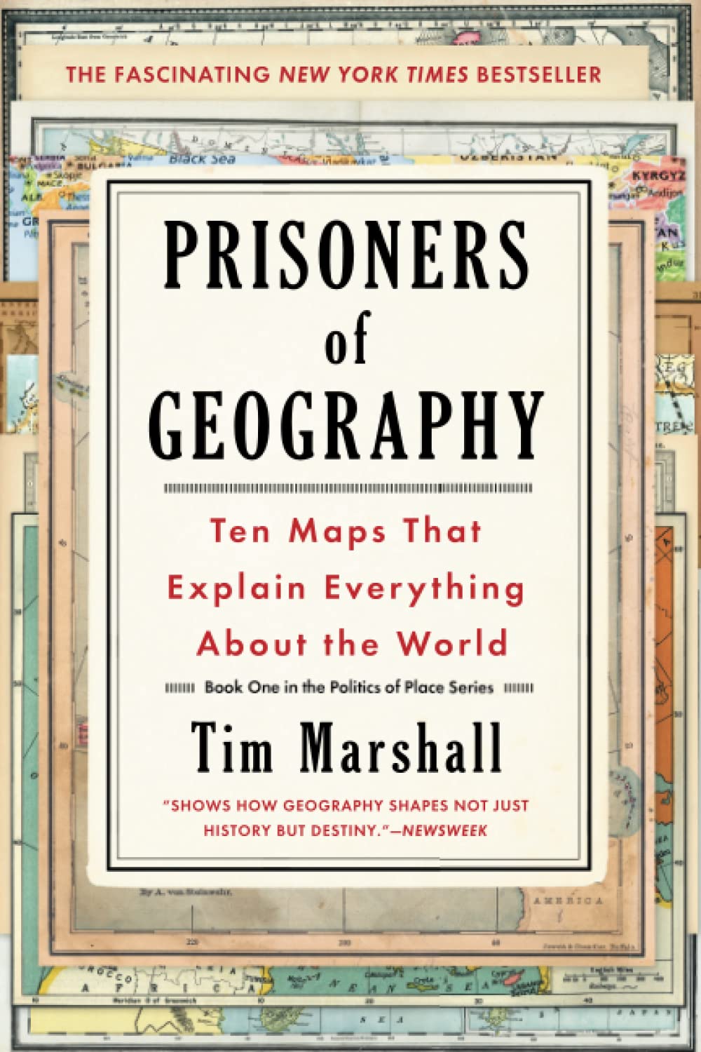 [중고] Prisoners of Geography: Ten Maps That Explain Everything about the World (Paperback)