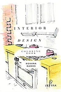 Interior Design Coloring Book (Paperback)