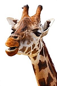 A Giraffe Laughing, for the Love of Animals: Blank 150 Page Lined Journal for Your Thoughts, Ideas, and Inspiration (Paperback)